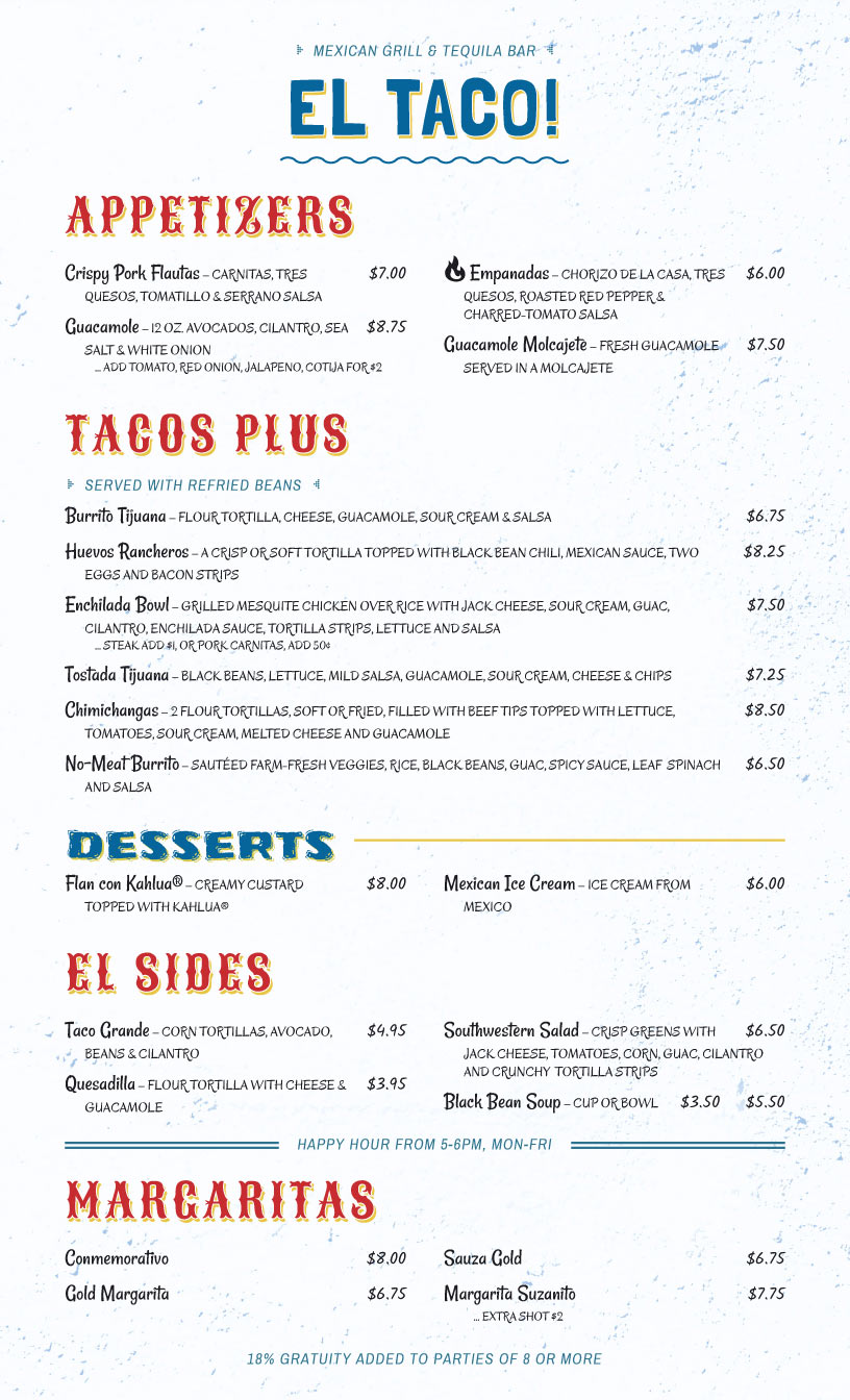menu design