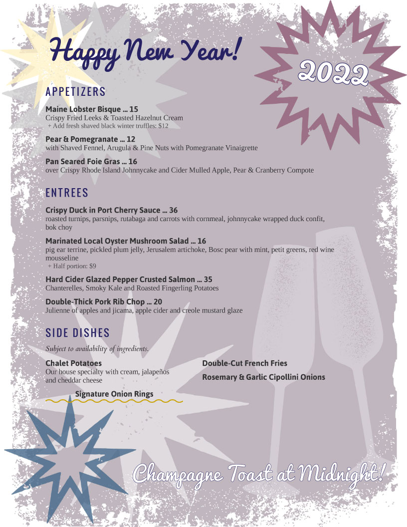 restaurant menu template